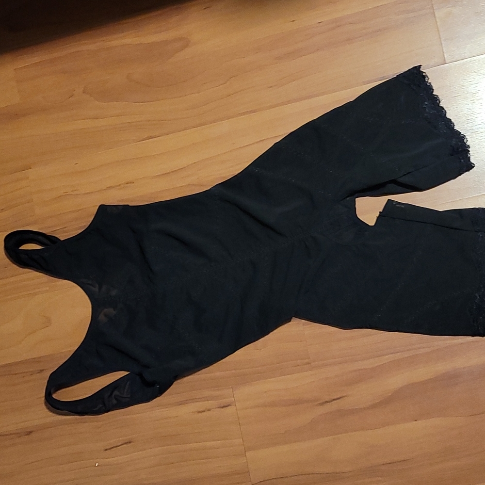 Black Crotchless Shapewear Medium